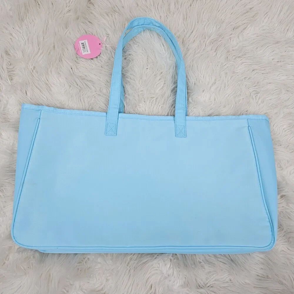 Simply Southern Turquoise Sparkle Tote Raising The Future Teacher’s Bag NWT - Picture 5 of 7